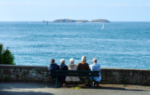 seniors viewing ocean